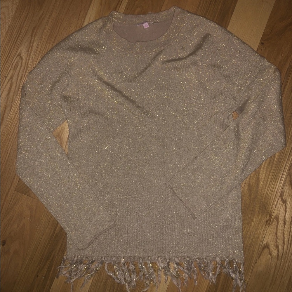 Holiday Gold Dressy Sweater  PENNY CANDY New Girls SIZE 12